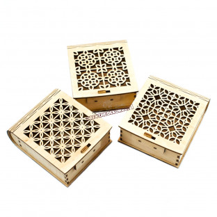 Wooden gift box type 3